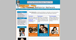 Desktop Screenshot of animalbehavior.net